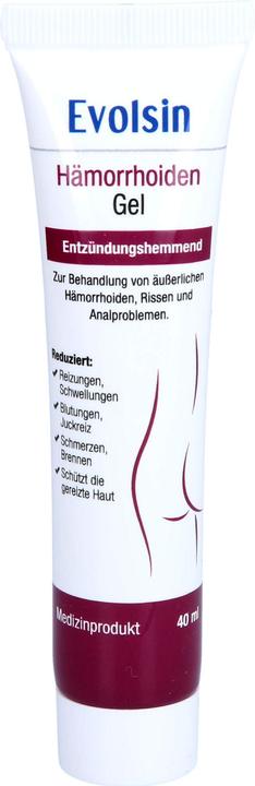 Image du produit Evolsin Gel Pour Hémorroïdes (40 ml, Gel intime)