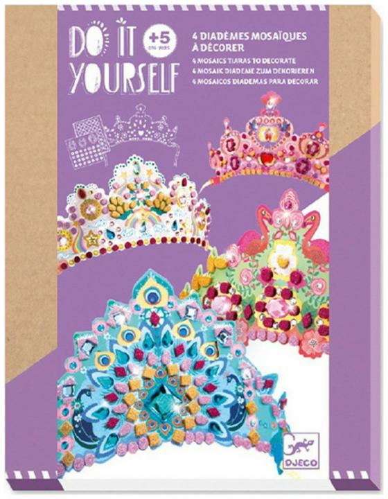 Djeco Diadèmes en mosaïque Princesse