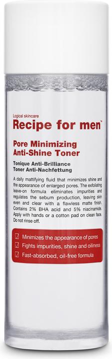 Recipe for men Pore Minimizing Anti-Shine Toner (100 ml)