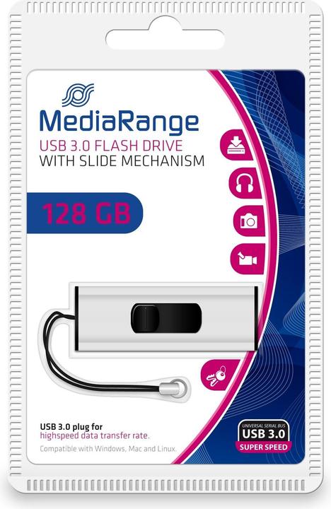 Actual product image MediaRange SuperSpeed (128 GB, USB-A)