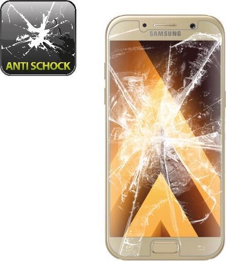Actual product image Protectorking 3x Panzerfolie Anti-Shock HD Klar (3 Piece, Samsung Galaxy A7 (2017))