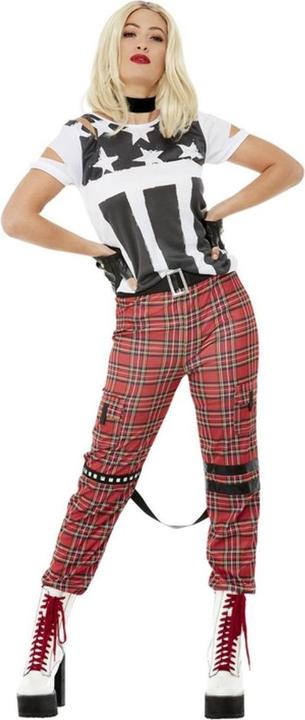 Image du produit Smiffys - Ensemble Déguisement PUNK ROCKER - Femme (XS)