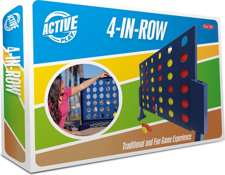 Actual product image Tactic Giga 4 in a row wooden game XL