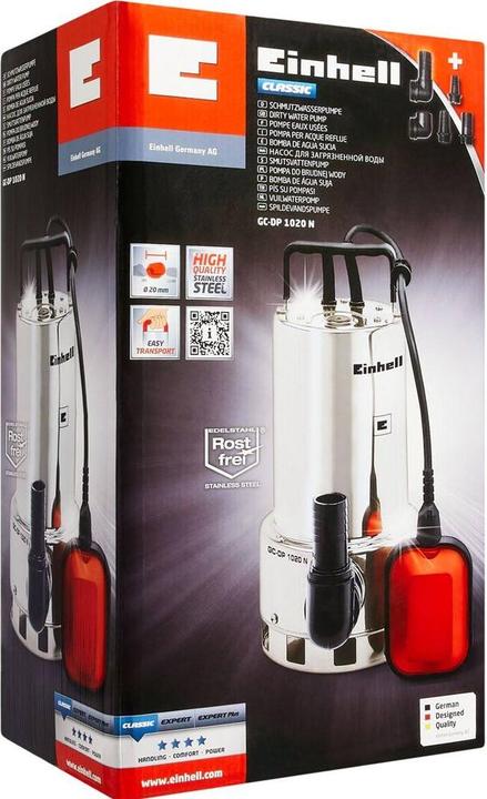 Image du produit Einhell Gc-Dp 1020 N (Pompe des égouts)