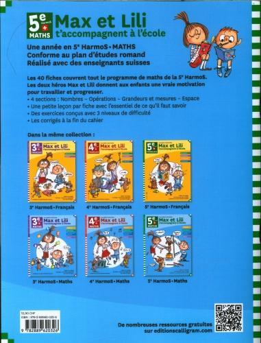 Actual product image Max et Lili t'accompagnent à l'école : 5e HarmoS maths (French, Collectif, 2021)