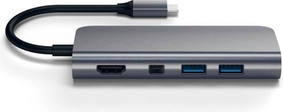 Actual product image Satechi Multimedia Adapter (USB-C, 9 Ports)
