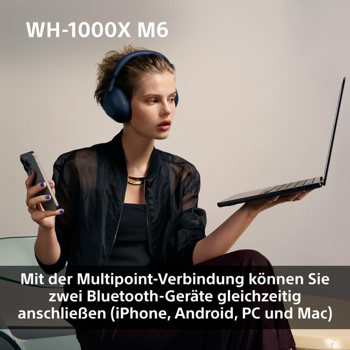 Produktbild Sony WH-1000XM6 (30 h, Kabellos, Kabelgebunden)