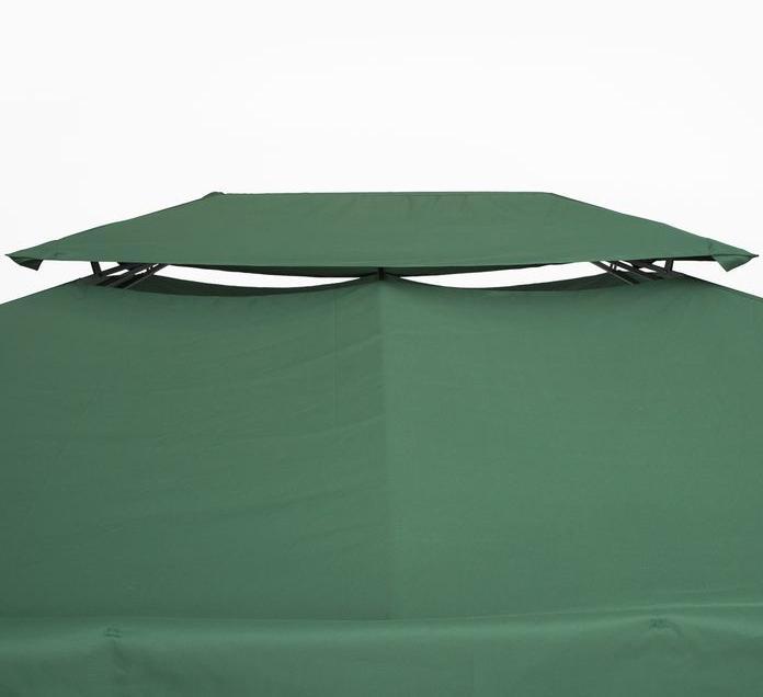 Image du produit Swisshandel24 Toit de remplacement pour pavillon métallique Pavillon de jardin Tente de réception Tente de jardin (1200 cm, 300 cm)