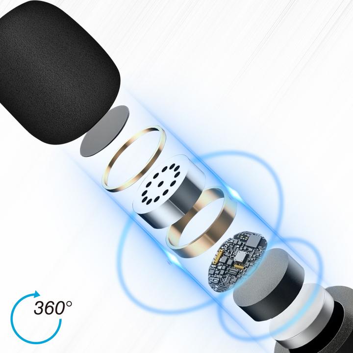 Immagine prodotto Puluz MIC-PLZ-3083B Kabelloses Mikrofon