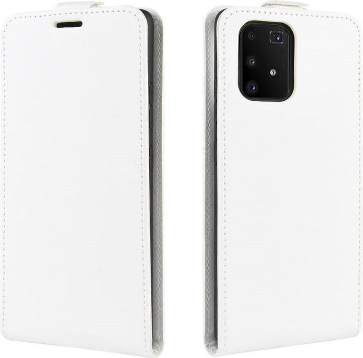 Actual product image Cover-Discount Galaxy S10 Lite - Classic Flip Case vertical white (Samsung Galaxy S10 Lite)