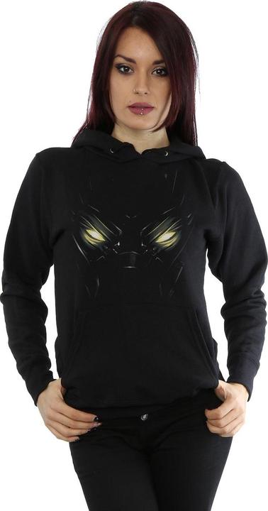 Image du produit - Sweat à capuche BLACK PANTHER EYES - Femme (M)