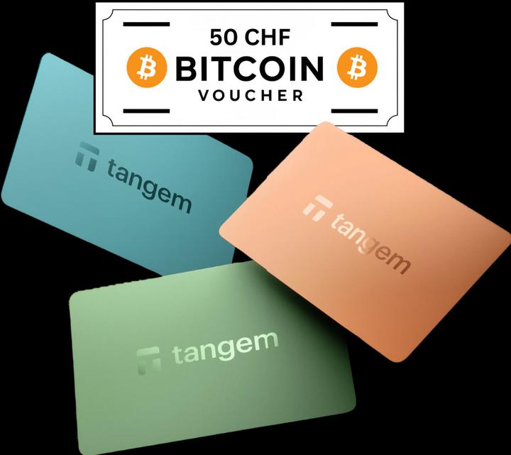 Immagine prodotto Tangem 3 Card Set - Pastel + 50 CHF BTC Voucher (Bitcoin)