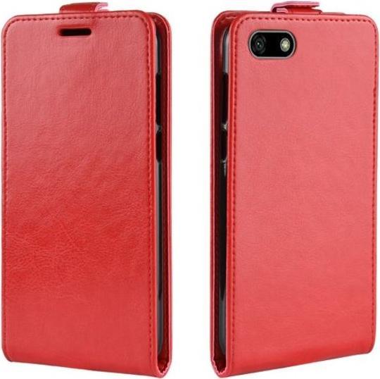 Actual product image MU Classic Crazy Horse Leather Flipcase Series (Huawei Y5 (2018))