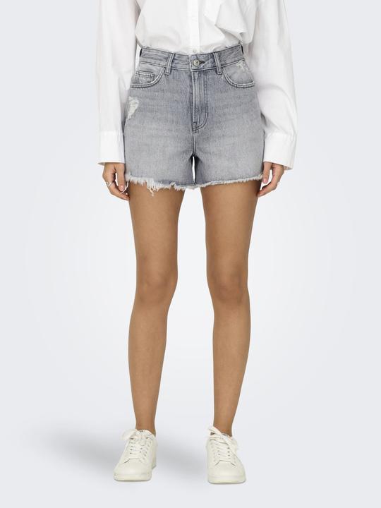Produktbild Only ONLGABI Hohe Taille Normal geschnitten Jeans-Shorts Jeans-Shorts (M)