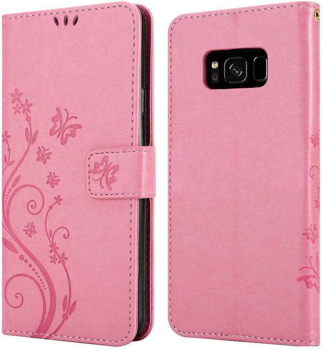 Productafbeelding Cadorabo Bloemen Boekomslag (Samsung Galaxy S8+)