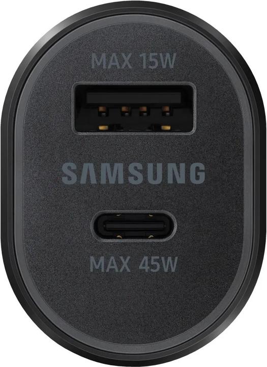 Produktbild Samsung EP-L5300 Schnellladegerät 45W 3Amper mit 2 USB Anschlüssen Schwarz Bulk