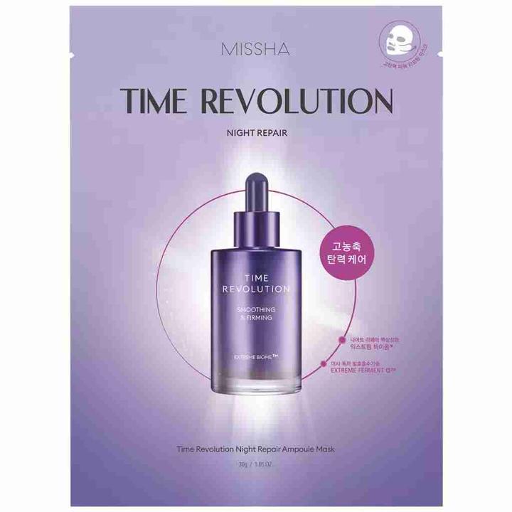 Image du produit Missha Time Revolution Night Repair Ampoule Mask (1000 ml)