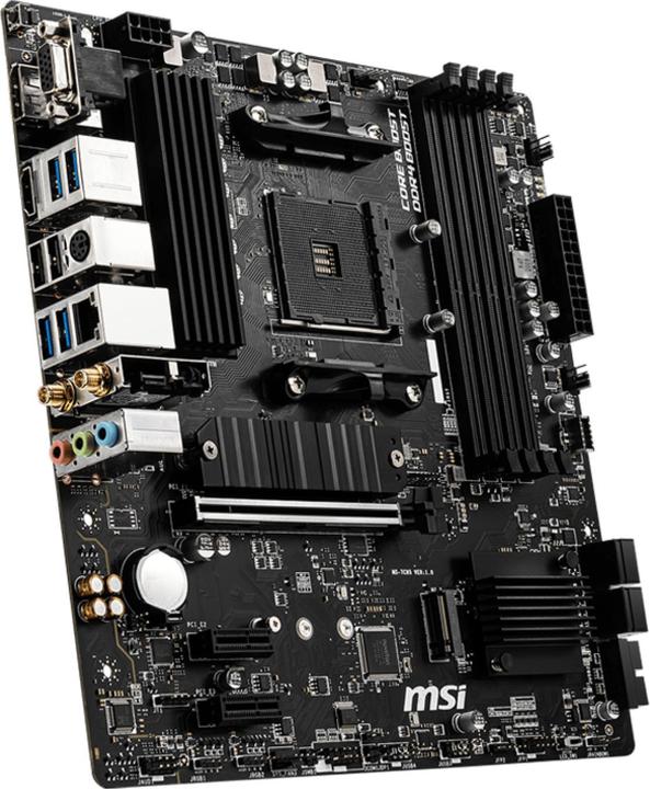 Actual product image MSI B550M PRO-VDH WIFI (AM4, AMD B550, mATX)