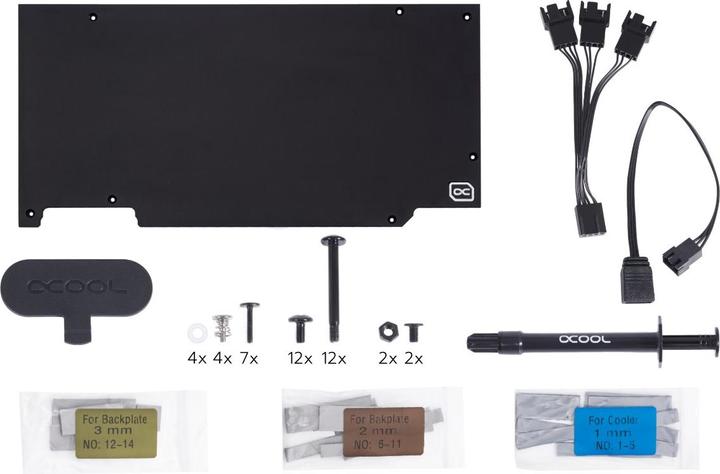 Produktbild Alphacool Eiswolf 2 GPU AIO 360mm RTX 3080/3090 TUF mit Backplate