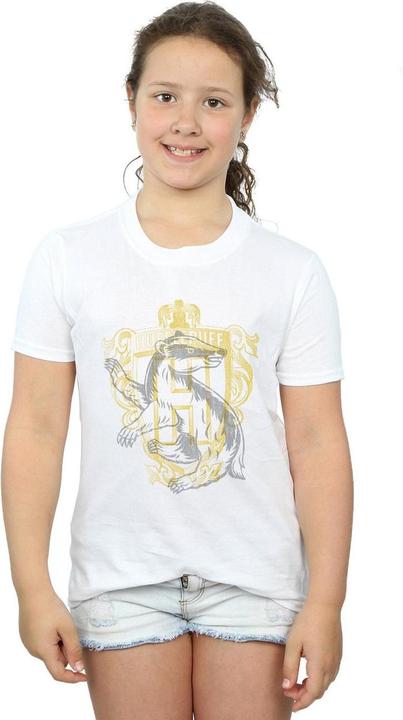 Produktbild Hufflepuff Badger Crest TShirt Mädchen (140, 146)