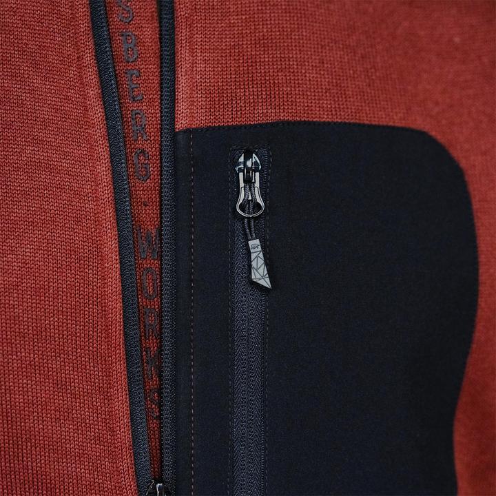 Image du produit Forsberg cardigan chaud avec poche poitrine (L)