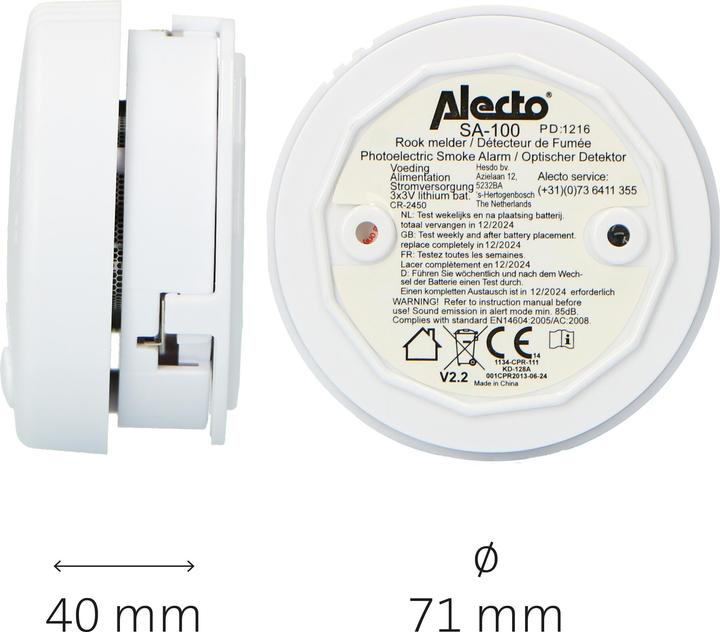 Image du produit Alecto SA-100