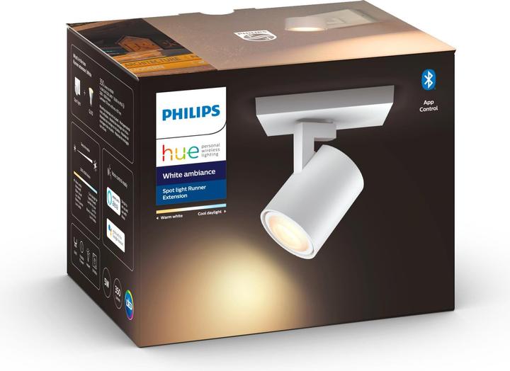 Image du produit Philips White Ambiance Runner Erweiterung (GU10, 350 lm, 1 x, G)