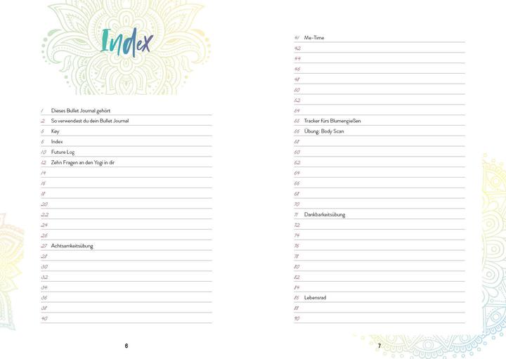 Produktbild Notizbuch Bullet Journal Mandala 21.6 x 15.3 cm (21.6 x 15.3 cm, Blanko, Harter Einband)