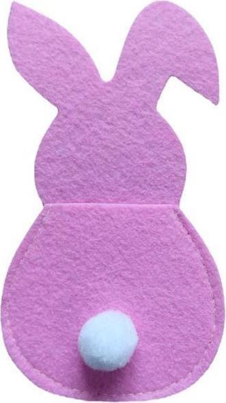 Actual product image MU Style Easter Cutlery Series Cutlery Bags Easter Bunny (Set of 4) (1 x)