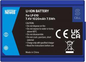 Energy Label Newell SupraCell Protect LP-E10 battery for Canon (Camera battery)