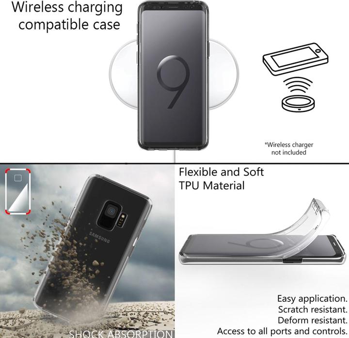 Productafbeelding Nalia 360 graden mobiel telefoonhoesje (Samsung Galaxy S9)