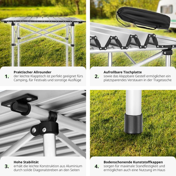 Produktbild tectake Klapptisch