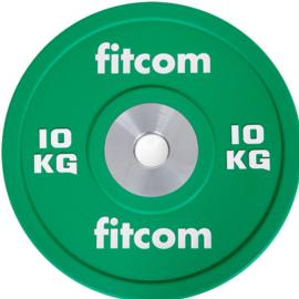 Fitcom Competition Bumper Plates (1 x 10 kg)