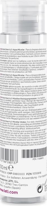 Produktbild Leti SR ProbioClean H2O Mizellen Reinigungswasser - Ultrasanfte, porentiefe Reinigung bei sensibler (Mizellenwasser, 200 ml)