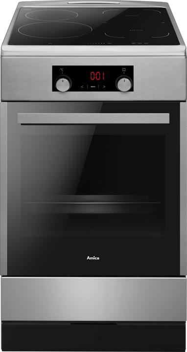 Image du produit Amica Cuisinière avec plan de cuisson en vitrocéramique SHI 905 150 E Volume utile 65 l L x H x P
