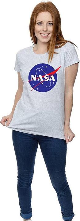 Actual product image Nasa Womens/Ladies Insignia Distressed Logo T-Shirt (L)