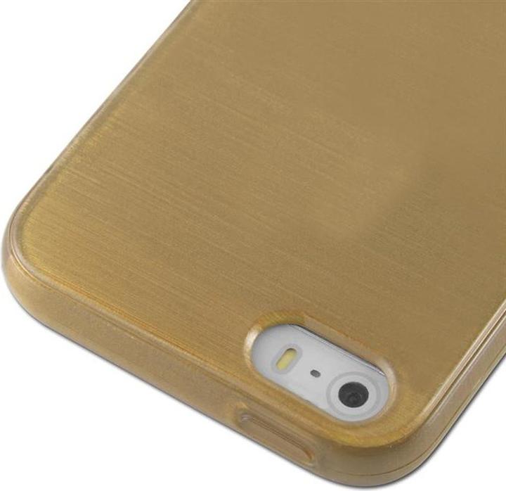Actual product image Cadorabo TPU Brushed Cover (Apple iPhone 5)