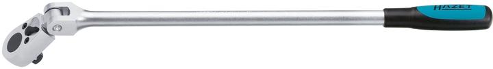 Actual product image HAZET Reversible ratchet ∙ long ∙ with hinge joint 916GL ∙ Square, solid 12.5 mm (1/2 inch) (1/2")