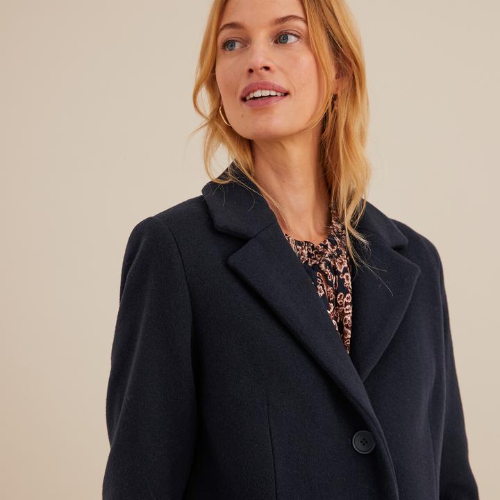 Image du produit Anne Weyburn Manteau mi-long avec fermeture à boutons (48)