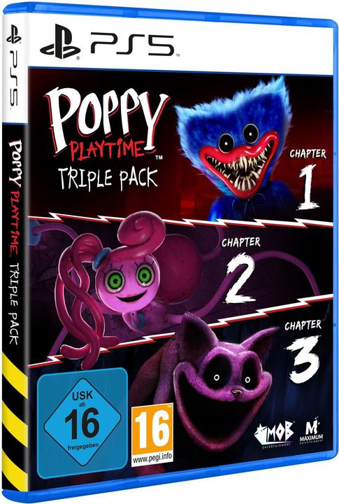 Produktbild astragon Poppy Playtime Triple Pack PS-5 (PS5, DE)