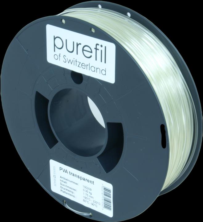 Immagine prodotto Purefil Filamento (PVA, 1.75 mm, 350 g, Trasparente)
