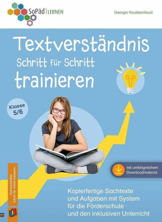 Actual product image Textverständnis Schritt für Schritt trainieren (German, Georgia Koutsianikouli, 2023)