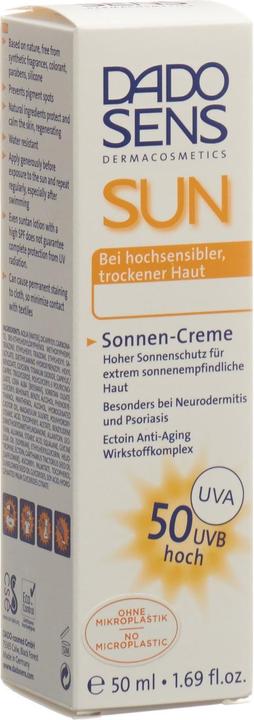 Dado Sens Sun cream SPF 50 (Suntan cream, 50 ml)