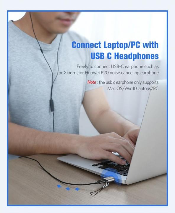 Actual product image Ugreen Jack Adapter (USB 3.0, 5 W)
