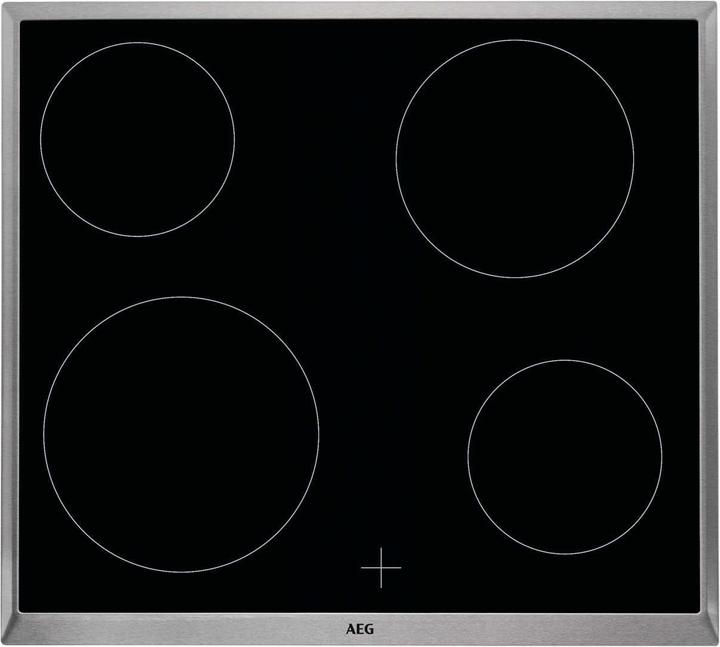 Produktbild AEG 3000 Radiant Hob / Herdgebundenes Glaskeramikkochfeld / 60 cm HE604000XB