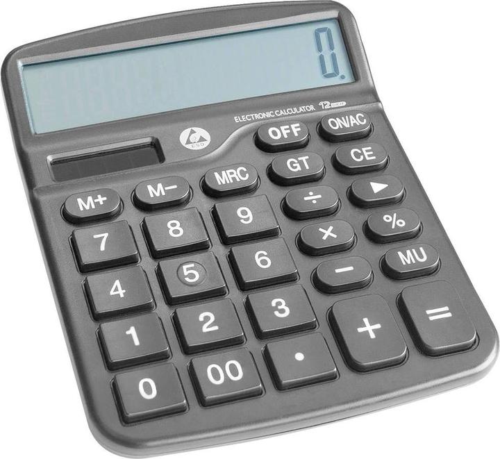 BJZ A-35705 ESD Taschenrechner Schwarz solarbetrieben (B x H x T) 120 x 50 x 150mm (Solarzellen)