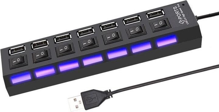 Produktbild Hermex 7 Port Hub (USB-A, 7 Ports)