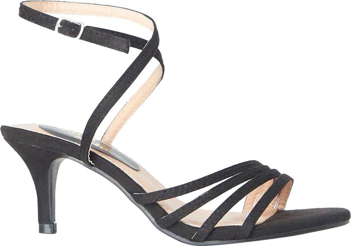 Actual product image Good For The Sole Womens/Ladies Sana Strappy Wide Stiletto Heel Sandals (38)