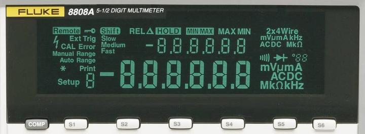 Fluke Multimetro da banco 08A 240V (CAT I 1000V, CAT II 600V)