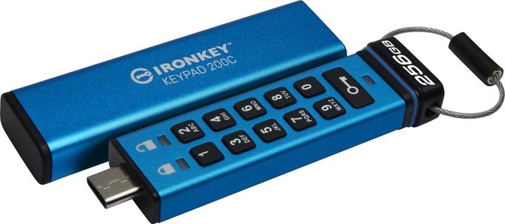 Produktbild Kingston IronKey Keypad 200C (256 GB, USB-C)